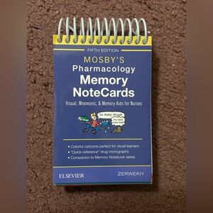 Mosby’s pharmacology memory notecards 5th edition